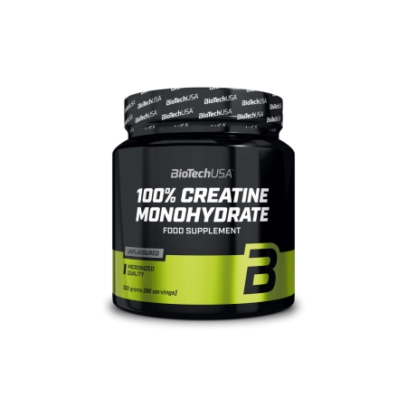 Biotech 100% Creatine Monohydrate 300 g.