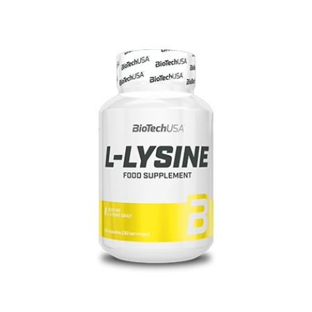 BioTech L-Lysine, 90 kapsulių