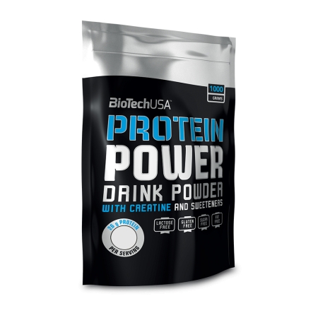 Biotech Protein Power 1000 g. braškių-bananų skonis