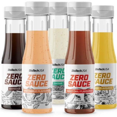 BioTech Zero Sauce, (padažai) 350 ml barbekiu skonis