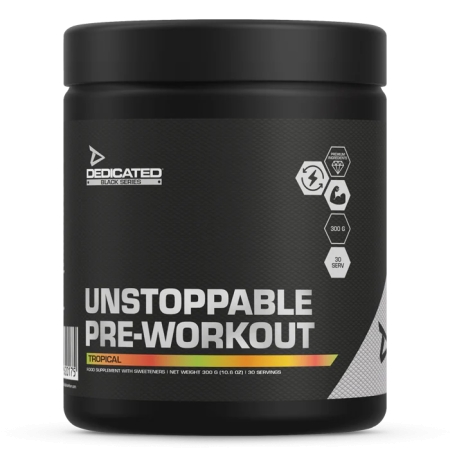 Dedicated Unstoppable Pre-Workout 300 g.