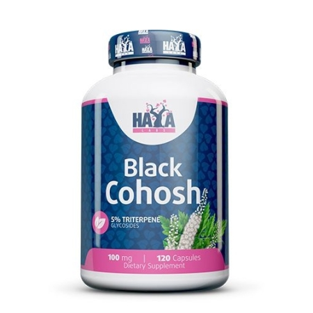 Haya Labs Black Cohosh (Juodojo šeivamedžio ekstraktas) 120 kaps.