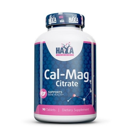 Haya Labs Cal - Mag Citrate (kalcis ir magnis) 90 tabl.