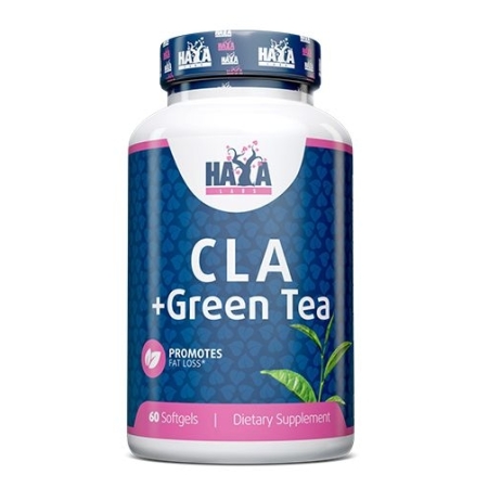 Haya Labs CLA+Green Tea 60 kaps.