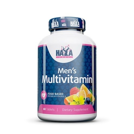 Haya Labs Food Based Men's Multi 60 tab. (vitaminai vyrams)