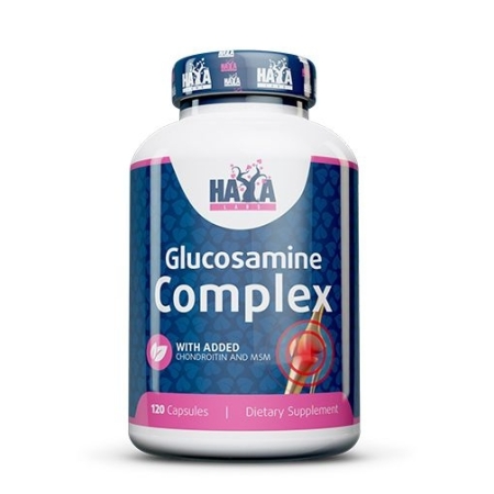 Haya Labs Glucosamine Complex 120 kaps. (gliukozamino kompleksas)