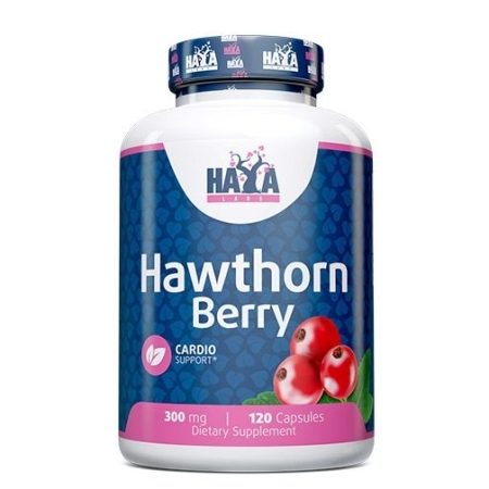 Haya Labs Hawthorn Berry (Gudobelės uogos) 120 kaps.