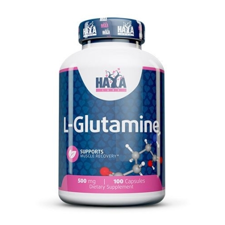 Haya Labs L-Glutamine 100 kaps. (L-Glutaminas)