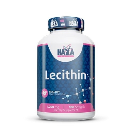 Haya Labs Lecithin 100 kaps. (Lecitinas)