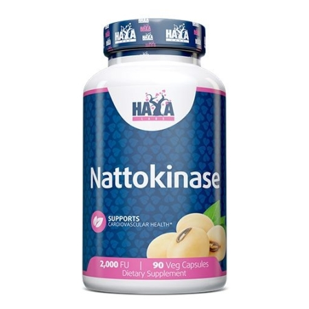 Haya Labs Nattokinase 90 kaps. (Natokinazės fermentas)