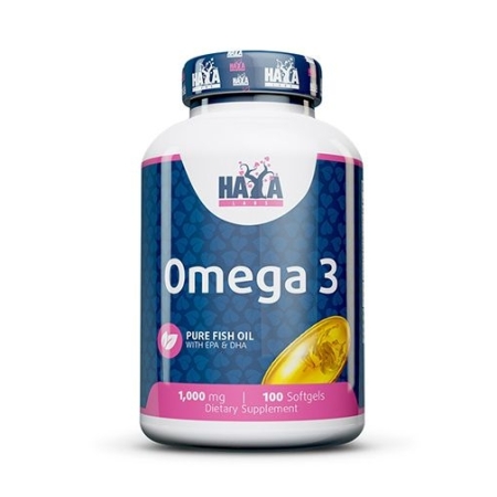 Haya Labs Omega 3 100 kaps. (Žuvų taukai)