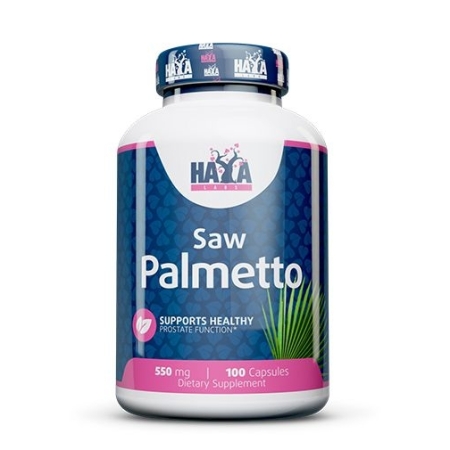 Haya Labs Saw Palmetto (Gulsčioji serenoja) 100 kaps.