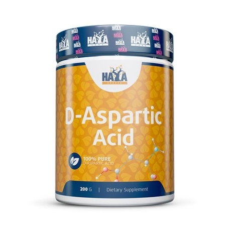 Haya Labs Sports D-Aspartic Acid (DAA) 200 g. (D-asparagino rūgštis)