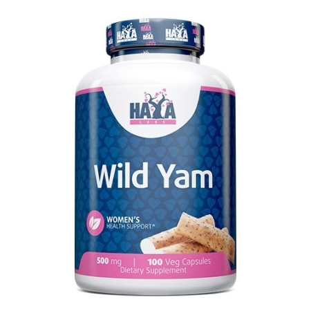 Haya Labs Wild Yam (Gauruotoji dioskorėja) 100 kaps.