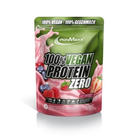 IronMaxx 100% Vegan Protein Zero 500 g.  buttermilk - lemon skonis