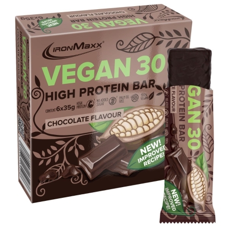 IronMaxx Vegan 30 High Protein Bar 6×35 g.