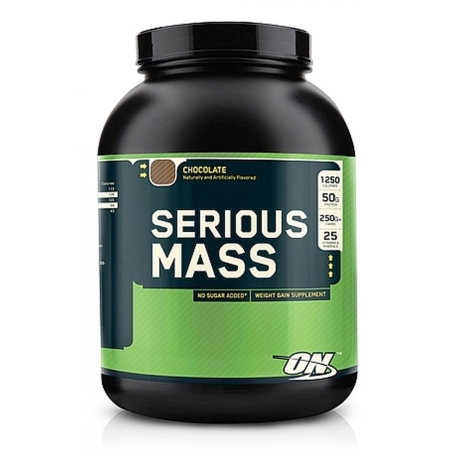 Optimum Nutrition SERIOUS MASS 2720g braškių skonis