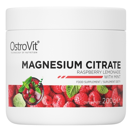 OstroVit Magnesium Citrate (Magnio citratas) 200 g. (su skoniu)