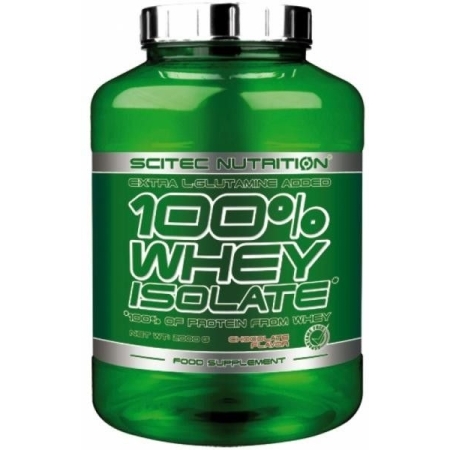 SciTec 100% Whey Isolate 2000 g. bananų skonis