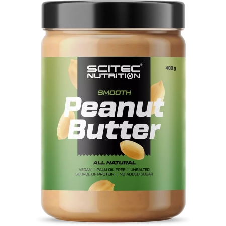 Scitec Peanut Butter Smooth (kreminis žemės riešutų kremas) 1000 g.