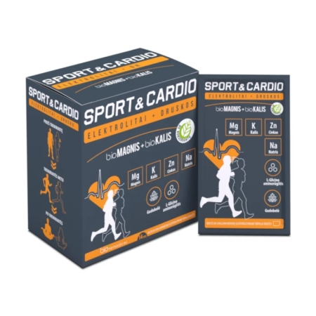 SPORT&CARDIO bioMagnis+bioKalis 14 pak.