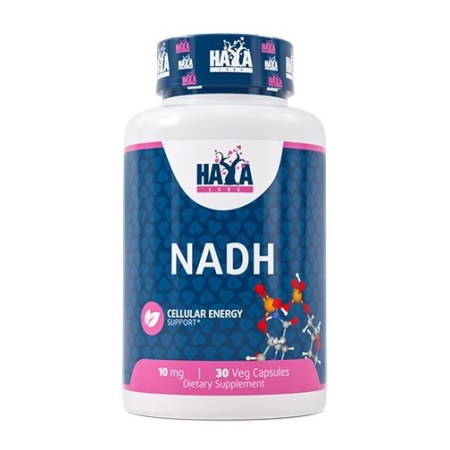 Haya Labs NADH (B-nikotinamido adenino dinukleotidas)  30 kaps.