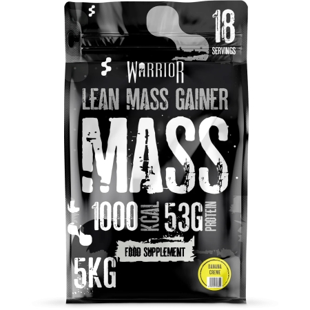 Warrior Mass 5000 g. white chocolate skonis