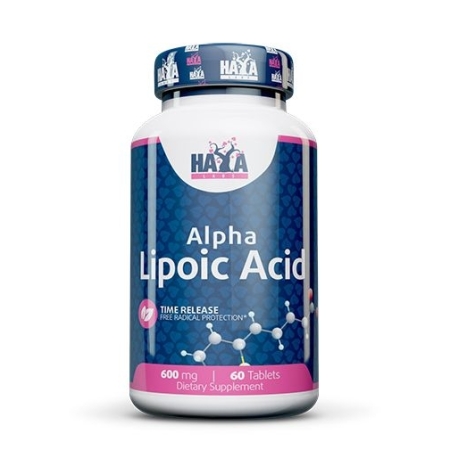 Haya Labs Alpha Lipoic Acid (Alfa lipoinė rūgštis) 60 tabl.