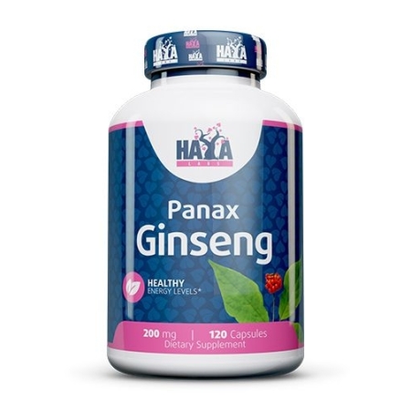 Haya Labs Panax Ginseng (ženšenis) 120 kaps.