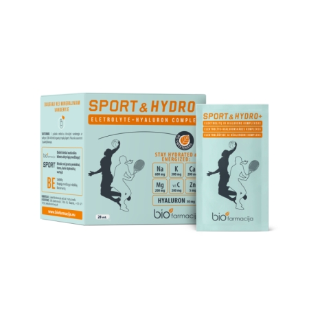 SPORT&HYDRO+ 28 pakeliai