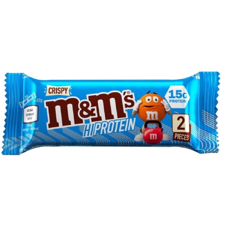 Crispy M&M's Hi protein bar 52 g.