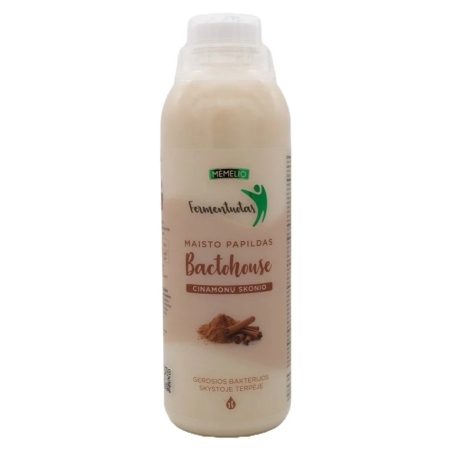 Mėmelio fermentuotas BACTOHOUSE cinamonų skonio 1000 ml.