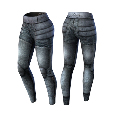 Anarchy Armor Compression Legging (Gray/Black)