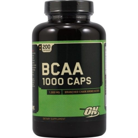 Optimum Nutrition BCAA 1000 200 kapsulių Galioja iki 2024-10-30