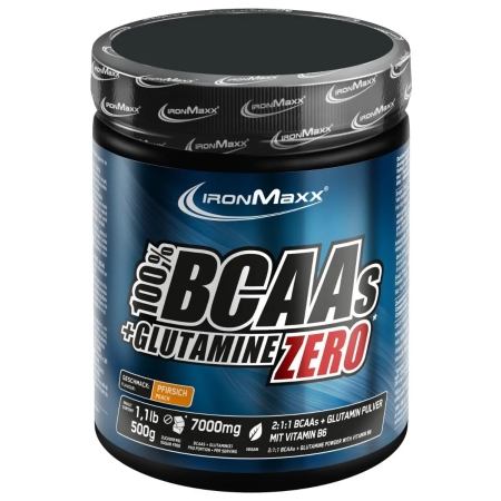 IronMaxx 100% BCAAs + Glutamine Zero 500 g.