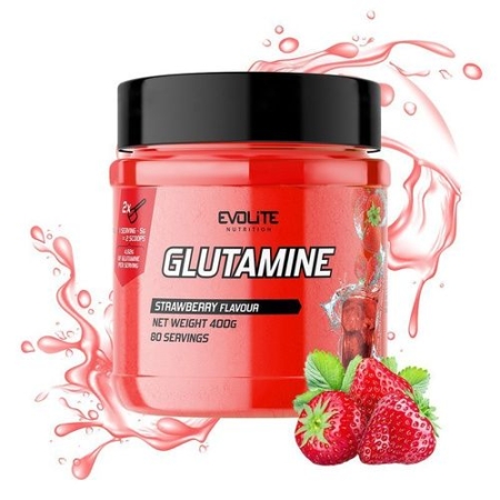 Evolite L-Glutamine (su skoniu) 400 g.