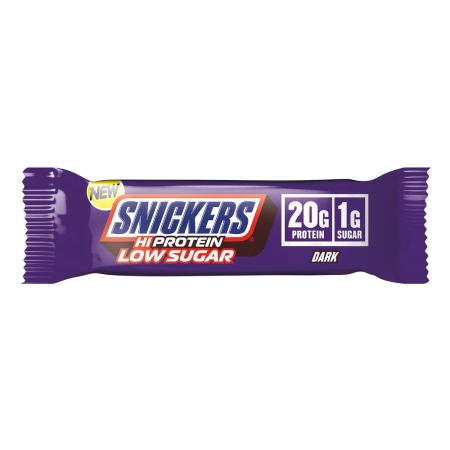 Snickers Dark Low Sugar High Protein Bar 57g.